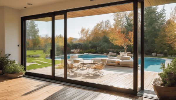 Améliorez votre jardin avec une porte vitrée extérieure