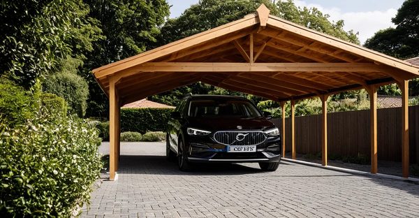 Carport tuilable : un abri qui allie charme et robustesse